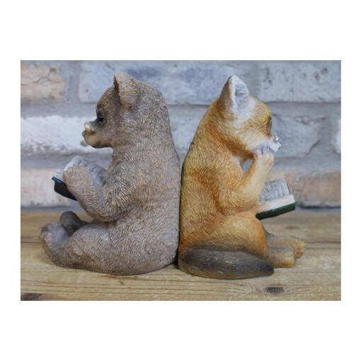 Bear and Fox Bookends D7708 (2)