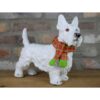 Scottie Dog with scarf D7033 (3)