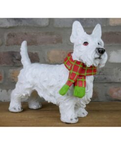 Scottie Dog with scarf D7033 (3)