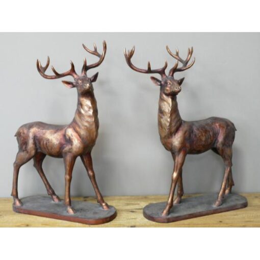 Set Of 2 Stags D10141(5)