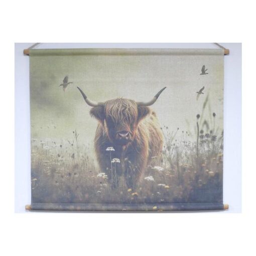 Wall Art Cow In Field D10671(1)