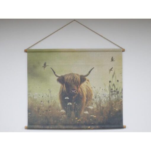 Wall Art Cow In Field D10671(2)