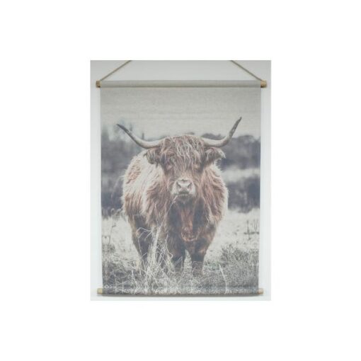 Wall Art Highland Cow D10663(2)