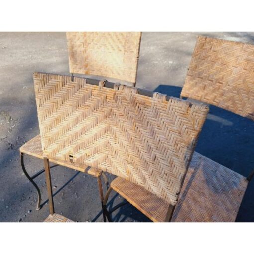 Set of 8 Wicker Chairs KAS737 (6)