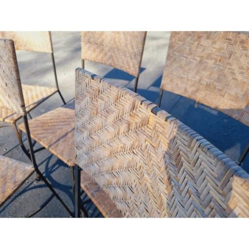 Set of 8 Wicker Chairs KAS737 (7)