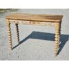 Antique Side Table with Bobbin Legs KAS768 (4)