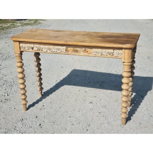 Antique Side Table with Bobbin Legs KAS768 (4)
