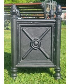 Cast Iron Box Planters CH-R-1337B (2)
