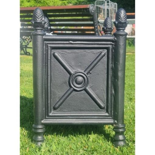 Cast Iron Box Planters CH-R-1337B (2)