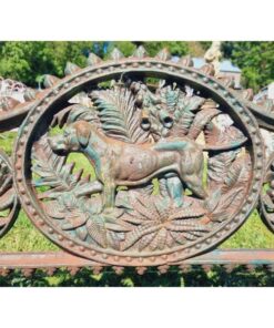 Pair of Cast Iron Benches KAS774 (1)