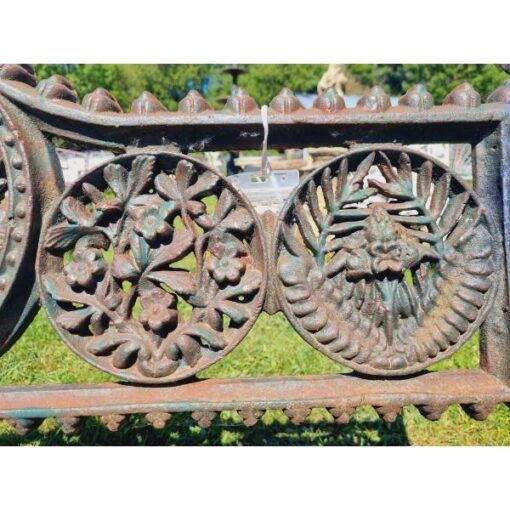 Pair of Cast Iron Benches KAS774 (3)