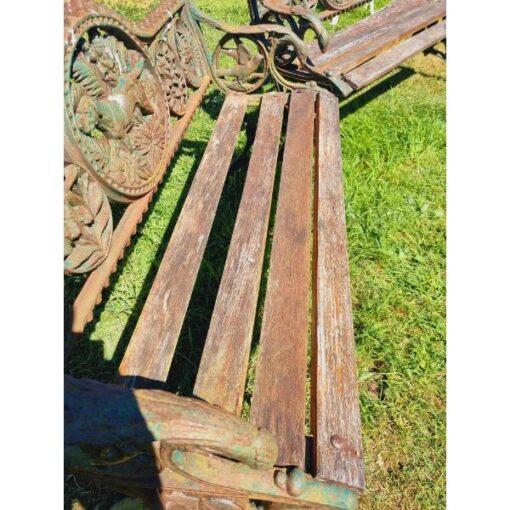 Pair of Cast Iron Benches KAS774 (5)