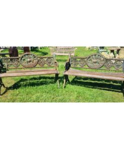 Pair of Cast Iron Benches KAS774 (6)