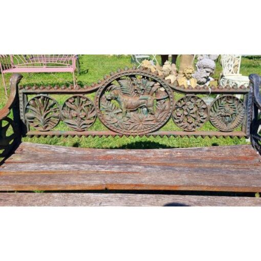 Pair of Cast Iron Benches KAS774 (7)