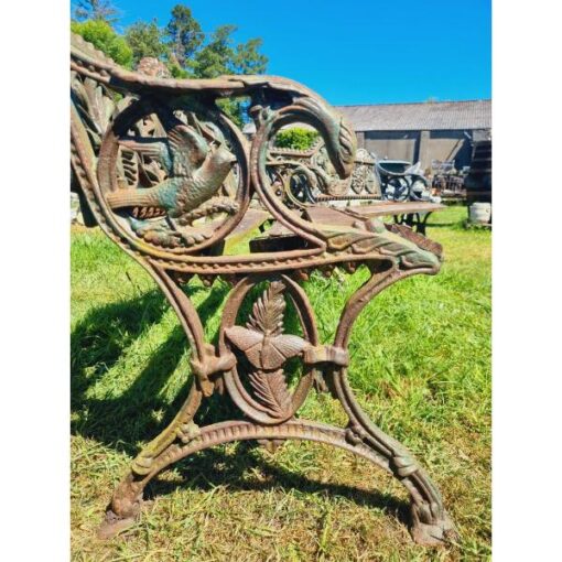 Pair of Cast Iron Benches KAS774 (8)