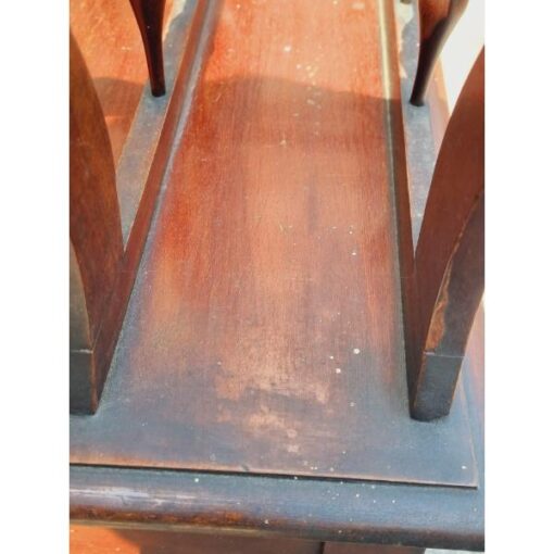 Antique Canterbury Magazine Rack KAS810 (4)