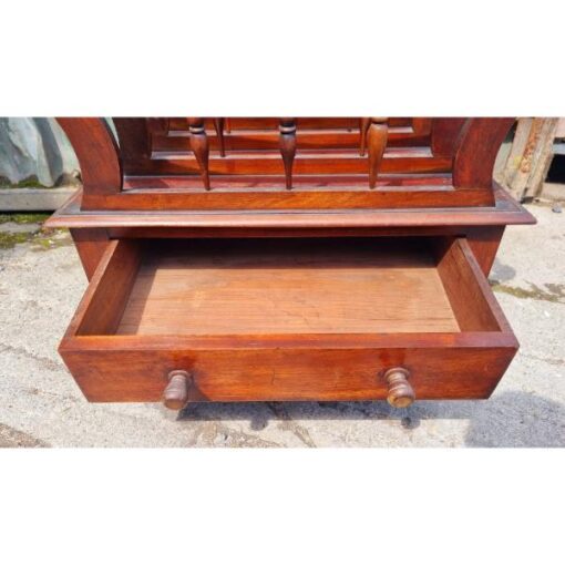 Antique Canterbury Magazine Rack KAS810 (6)