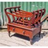 Antique Canterbury Magazine Rack KAS810 (8)