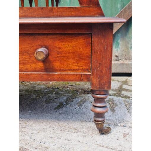 Antique Canterbury Magazine Rack KAS810 (9)