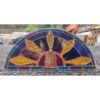 Arched Stained Glass Panel KAS804 (1)