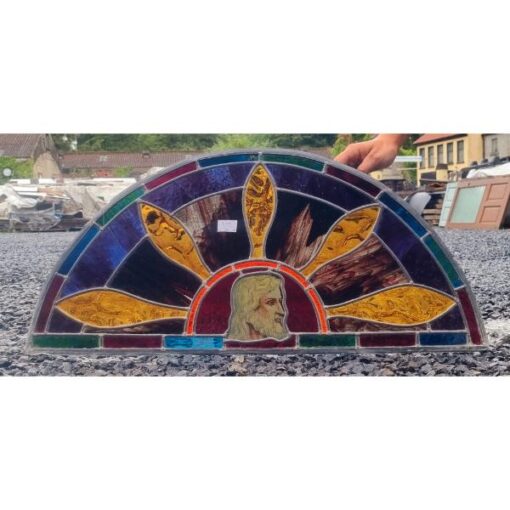 Arched Stained Glass Panel KAS804 (2)