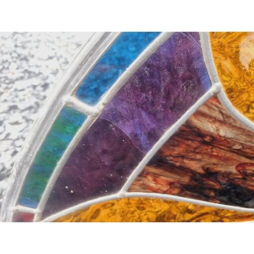 Arched Stained Glass Panel KAS804 (5)
