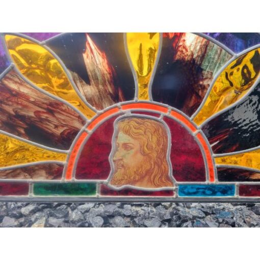 Arched Stained Glass Panel KAS804 (6)
