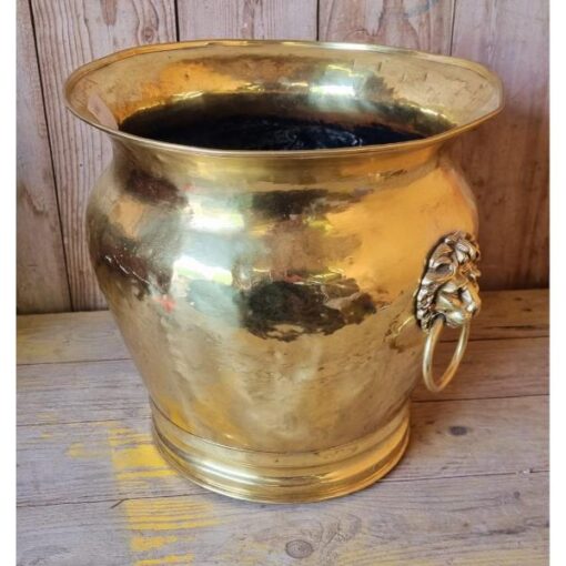 Brass Planter Bucket KAS807 (5)