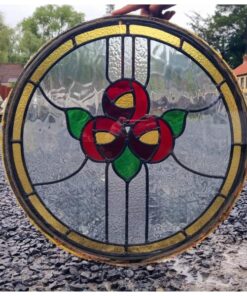 Circular Stained Glass Panel KAS803 (2)