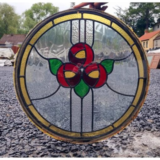 Circular Stained Glass Panel KAS803 (2)