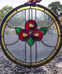 Circular Stained Glass Panel KAS803 (4)