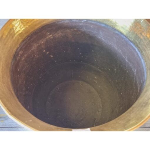 Large Brass Planter Bucket KAS809 (2)