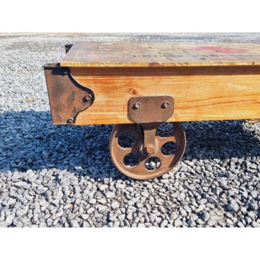 Railway Cart Coffee Table KAS805 (5)