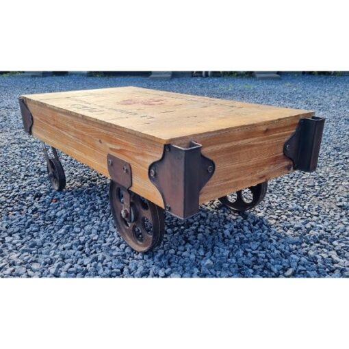 Railway Cart Coffee Table KAS805 (6)