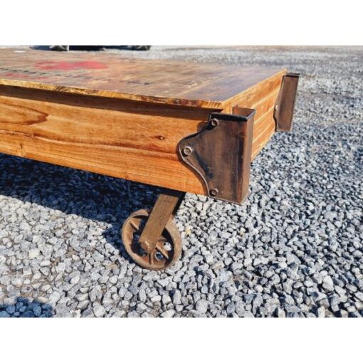 Railway Cart Coffee Table KAS805 (7)