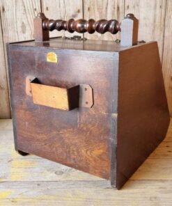 Wooden Coal Scuttle KAS806 (7)