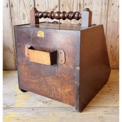 Wooden Coal Scuttle KAS806 (7)
