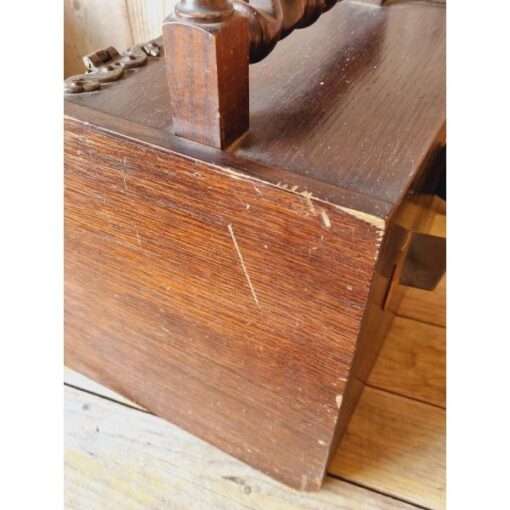 Wooden Coal Scuttle KAS806 (9)