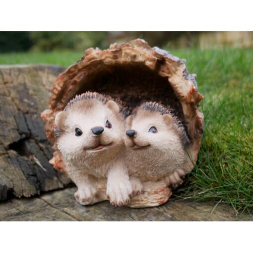 Hedgehog in log D6933 (3)