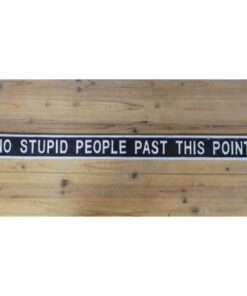 No Stupid People Beyond Point D8907