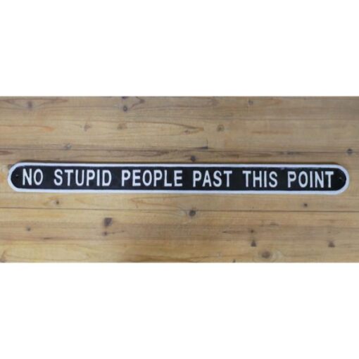 No Stupid People Beyond Point D8907