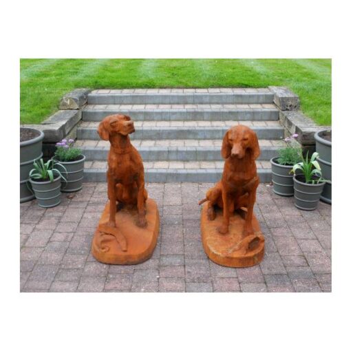 Rusty Pair of Gun Dogs D8839 (3)