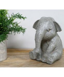 Sitting Elephant D10607(4)