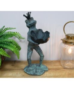 Standing Frog Bird Feeder D10715(3)