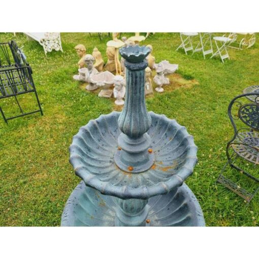 Two Tier Cast Iron Fountain CH-R-1728 (2)