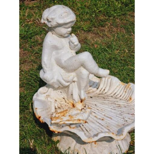 Cherub Bird Bath H142 (1)