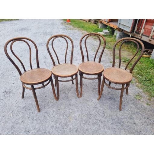 Set of 4x Bentwood Chairs (1)