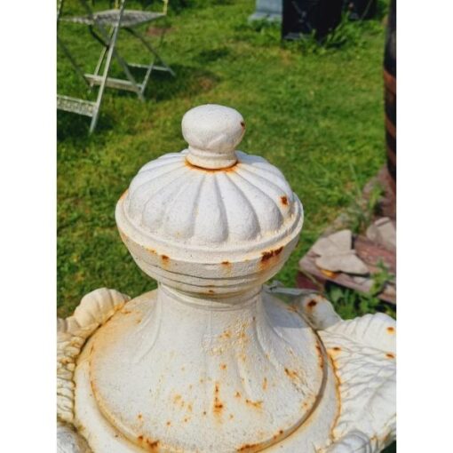 Tall Cast Iron Urn with Lid H356 (3)