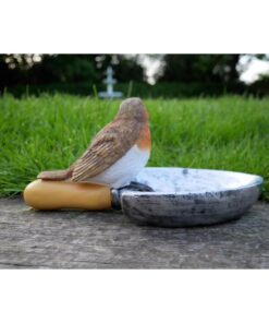Bird Feeder Robin on Spade D7536(4)