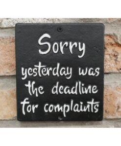 Deadline for Complaints D11209
